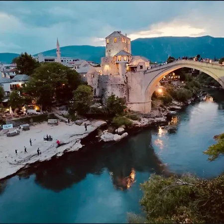 Old Bridge View Riverside Mostar